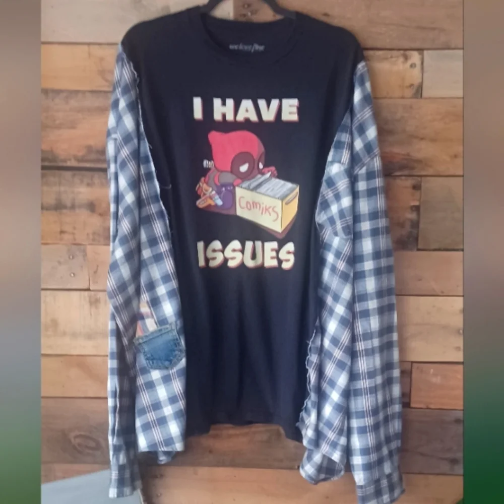 Upcycled Top: - Picture 2 of 8